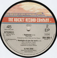 Elton John : Heartache All Over The World (12", EP)