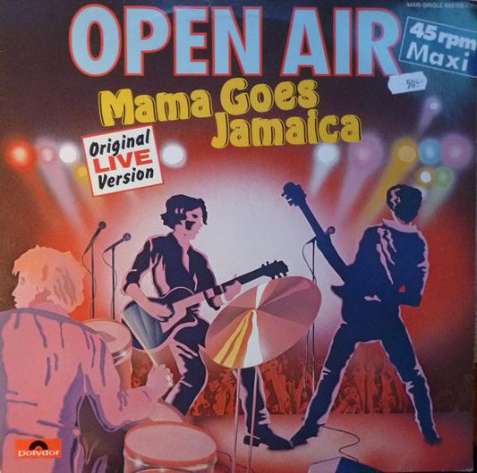 Open Air (3) : Mama Goes Jamaica (Original Live Version) (12", Maxi)