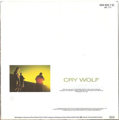 a-ha : Cry Wolf (7", Single)