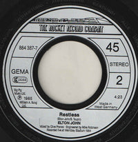 Elton John : Wrap Her Up (7", Single)