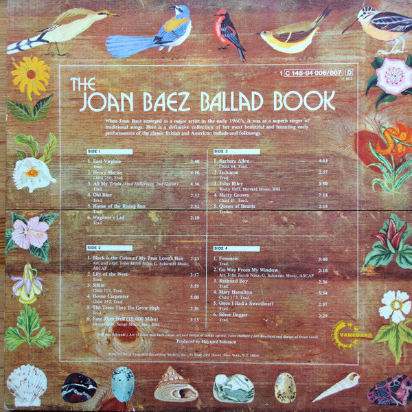 Joan Baez : The Joan Baez Ballad Book (2xLP, Comp)