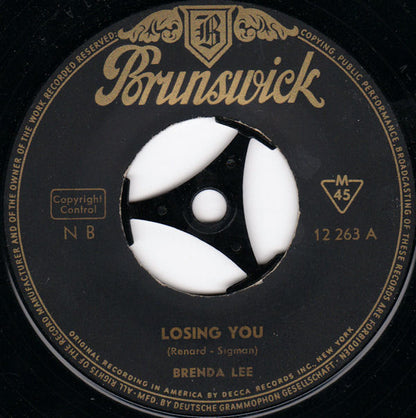 Brenda Lee : Losing You (7")