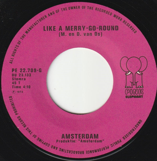 Amsterdam (3) : Don't Be Down (7", Single)