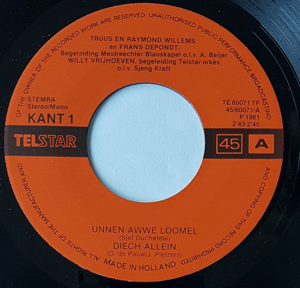 Various : Mestreechter Karneval 1982 (7")