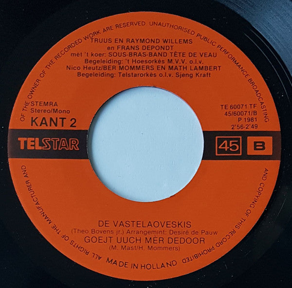 Various : Mestreechter Karneval 1982 (7")