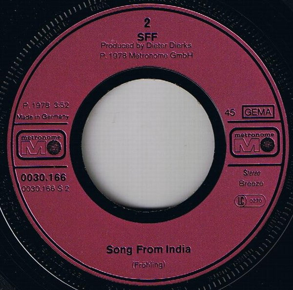 SFF : Here And Now (7", Single)