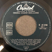 Cliffie Stone : Original Country Sing-A-Long (7", EP)