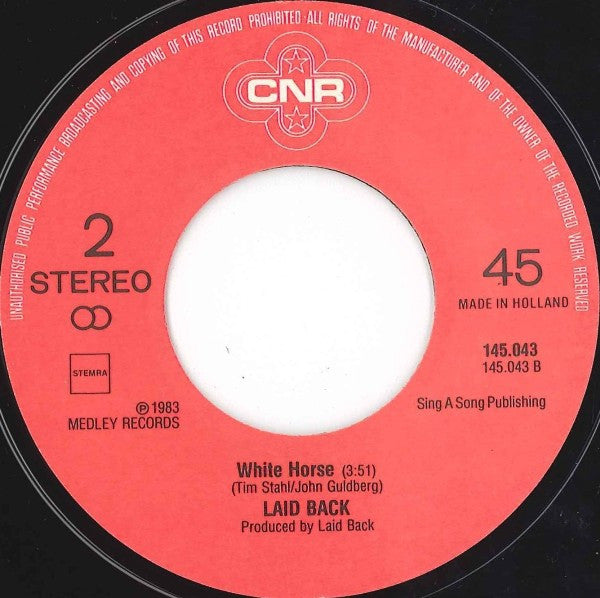 Laid Back : Sunshine Reggae (7", Single)