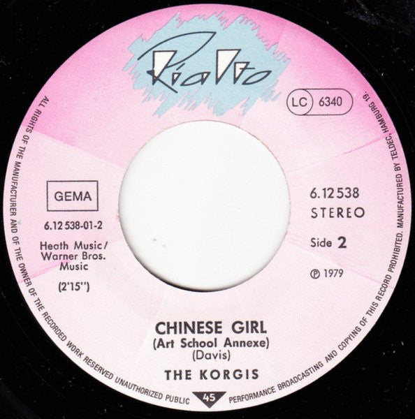 The Korgis : If I Had You (7", Single)