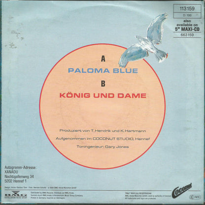 Xanadu (4) : Paloma Blue (7", Single)