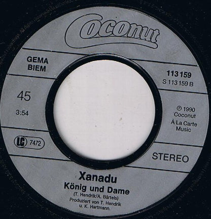 Xanadu (4) : Paloma Blue (7", Single)