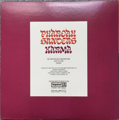 Pharoah Sanders : Karma (LP, Album, RE)