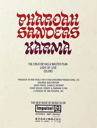 Pharoah Sanders : Karma (LP, Album, RE)