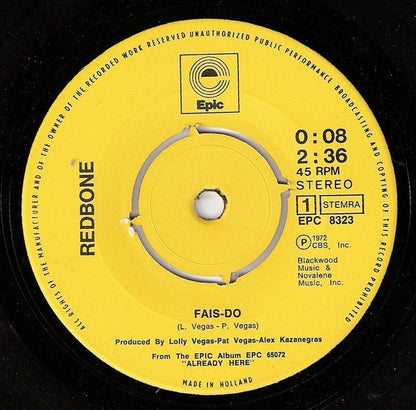 Redbone : Fais-Do (7", Single)