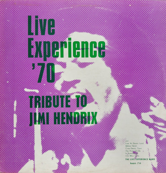 The Live Experience Band : Live Experience '70 / Tribute To Jimi Hendrix Vol. V (LP, Album)