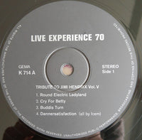 The Live Experience Band : Live Experience '70 / Tribute To Jimi Hendrix Vol. V (LP, Album)