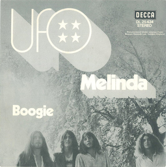 UFO (5) : Boogie / Melinda (7", Single)