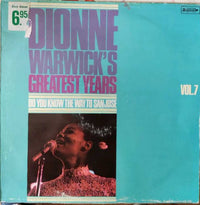 Dionne Warwick : Greatest Years Vol.7 / Do You Know The Way To San Jose (LP, Comp)