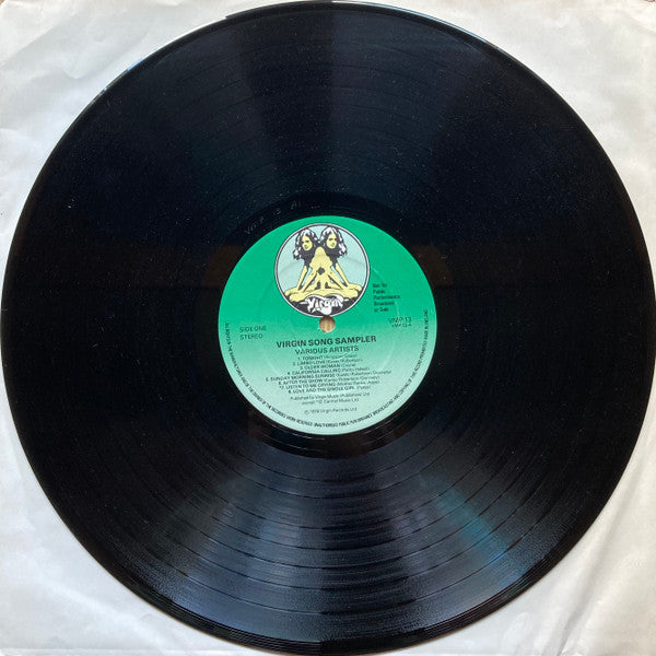 Various : The Virgin Song Sampler  (LP, Comp, Promo)