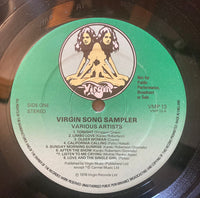 Various : The Virgin Song Sampler  (LP, Comp, Promo)
