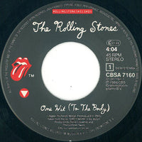 The Rolling Stones : One Hit (To The Body) (7", Single)