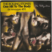 The Rolling Stones : One Hit (To The Body) (7", Single)