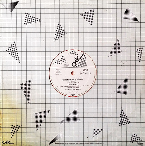 Martinelli : Cenerentola (Cinderella) (12", Maxi, Ora)