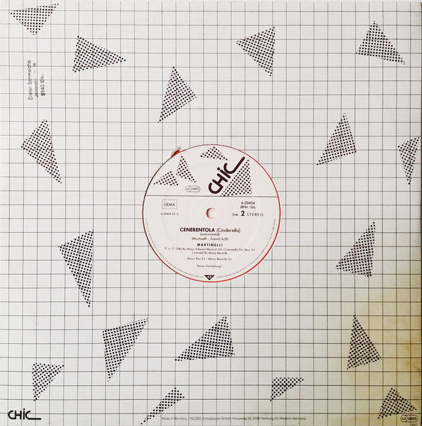 Martinelli : Cenerentola (Cinderella) (12", Maxi, Ora)