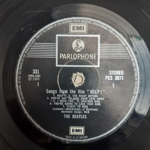 The Beatles : Help! (LP, Album, RE)