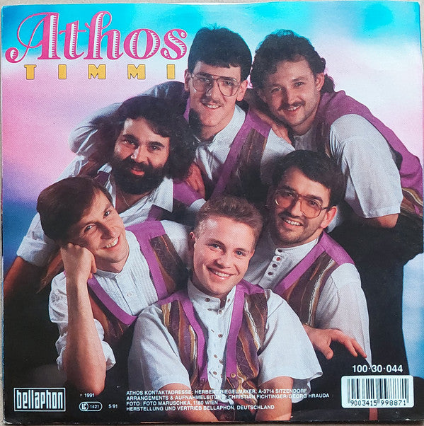 Athos (5) : Timmi (7", Single)