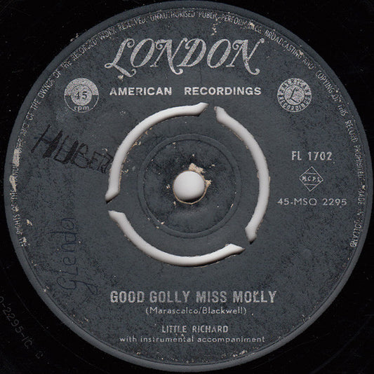 Little Richard : Good Golly Miss Molly / Hey-Hey-Hey-Hey (7", Mono)