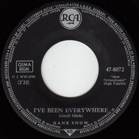 Hank Snow : Ancient History / I've Been Everywhere (7", Single, Mono)