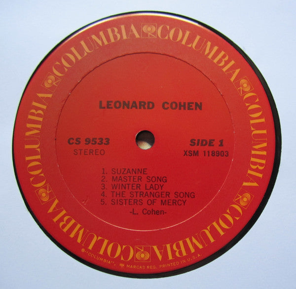 Leonard Cohen : Songs Of Leonard Cohen (LP, Album, Ter)