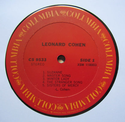 Leonard Cohen : Songs Of Leonard Cohen (LP, Album, Ter)