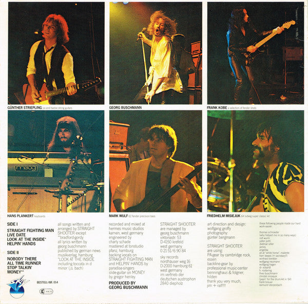 Straight Shooter : Flyin' Straight (LP, Album)