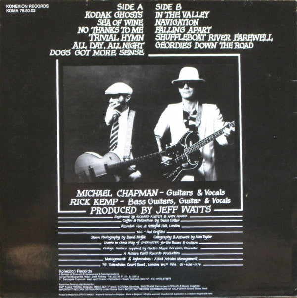 Michael Chapman (2) And Rick Kemp : Original Owners (LP, Album)