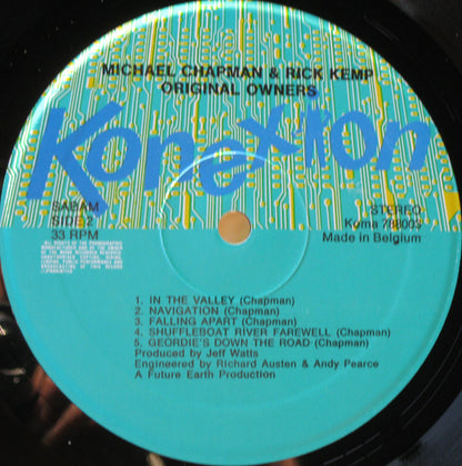 Michael Chapman (2) And Rick Kemp : Original Owners (LP, Album)