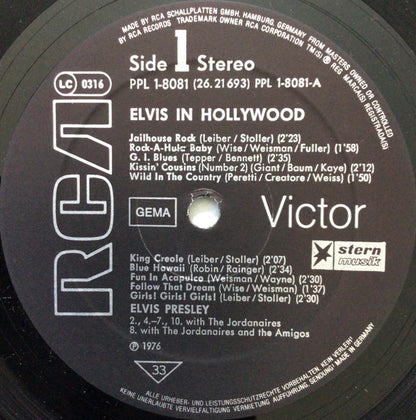 Elvis Presley : Elvis In Hollywood (LP, Comp)