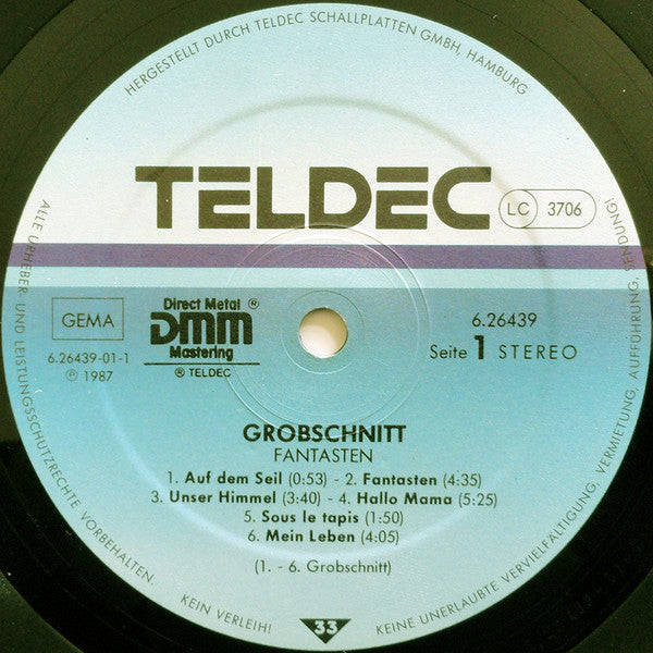 Grobschnitt : Fantasten (LP, Album)