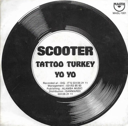 Scooter (2) : Tattoo Turkey (7", Single)