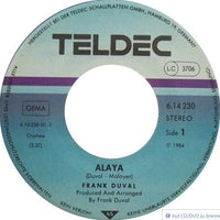 Frank Duval : Alaya (7", Single)