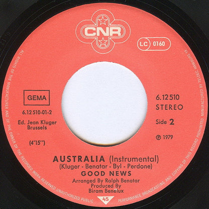 Good News : Australia (7", Single)
