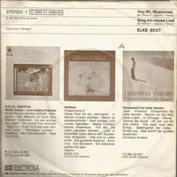 Elke Best : Hey, Mr. Musicman / Sing Ein Neues Lied (7", Single)