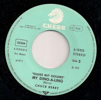 Chuck Berry : Sweet Little Sixteen / My Ding-A-Ling (7", Single)