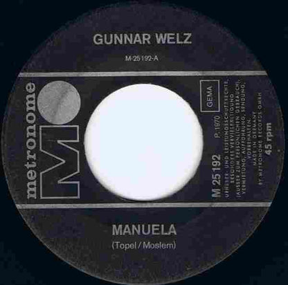 Gunnar Welz : Manuela  (7", Single)