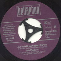 Die Flippers : Auf Rote Rosen Fallen Tränen (7", Single)