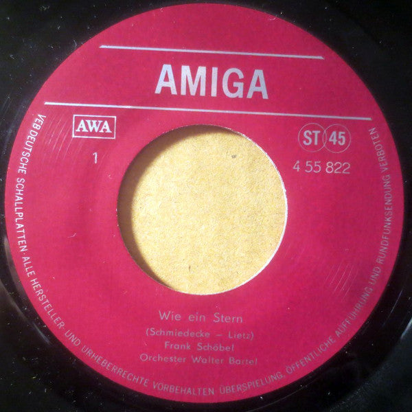 Frank Schöbel : Wie Ein Stern (7", Single)