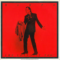 Harpo : She Loves It Too! (7", Single)
