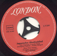 Kay Cee Jones, Chris Howland : Japanisches Abschiedslied (7", Single, RE)