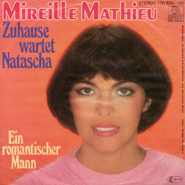 Mireille Mathieu : Zuhause Wartet Natascha (7", Single)